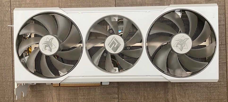 PowerColor Radeon RX 6700 XT 12GB HellHound Spectral White GDDR6 Video Card GPU