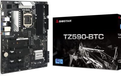 Biostar TZ590-BTC (Intel 10th and 11th Gen)LGA 1200 Intel Z590 Motherboard