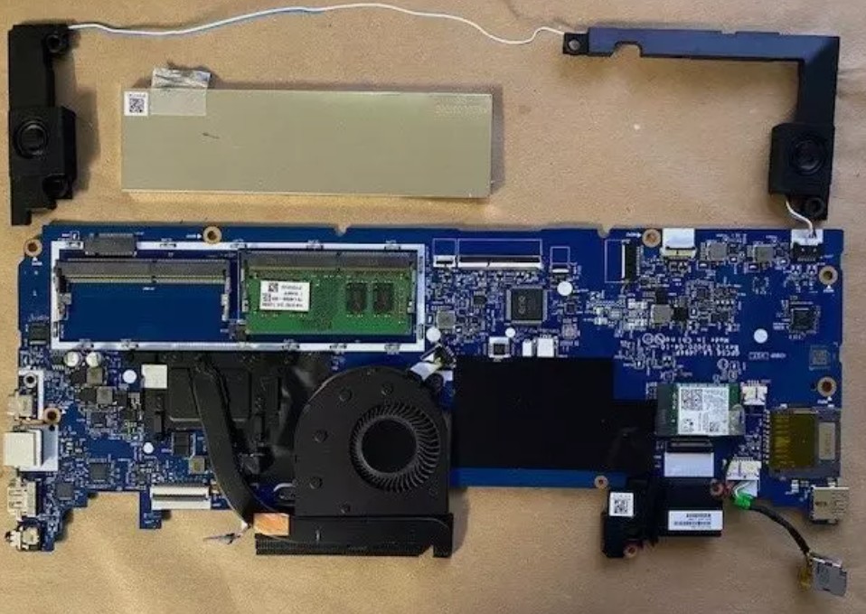 HP ENVY X360 15m-ED0013dx CORE I5-1035G1 MOTHERBOARD L93868-601 GPC56 LA-J494P