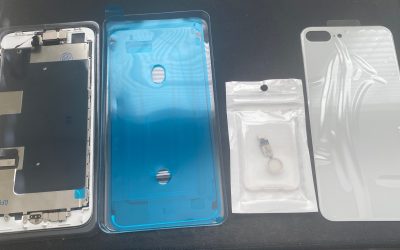 iPhone 8 Plus LCD, Home Button, Camera, Rear Glass